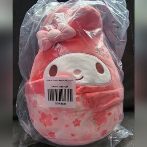 NWT Cherry Blossom Hello Kitty And Friends My Melody Squishmallows 8 Inch Plush